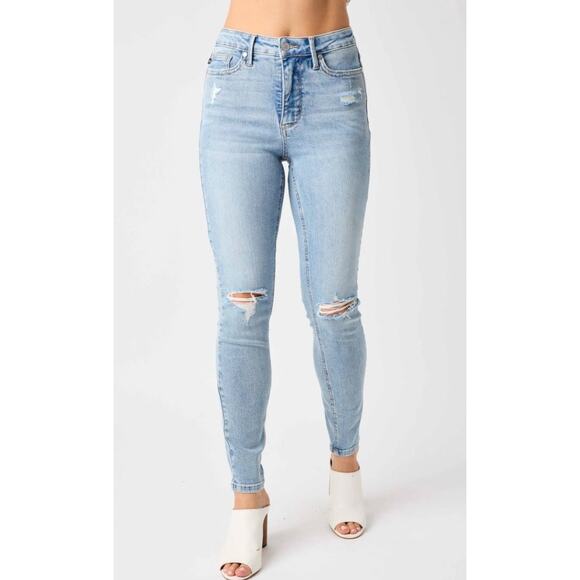 JUDY BLUE | Skinny Fit Jeans | 27 - Picture 1 of 5